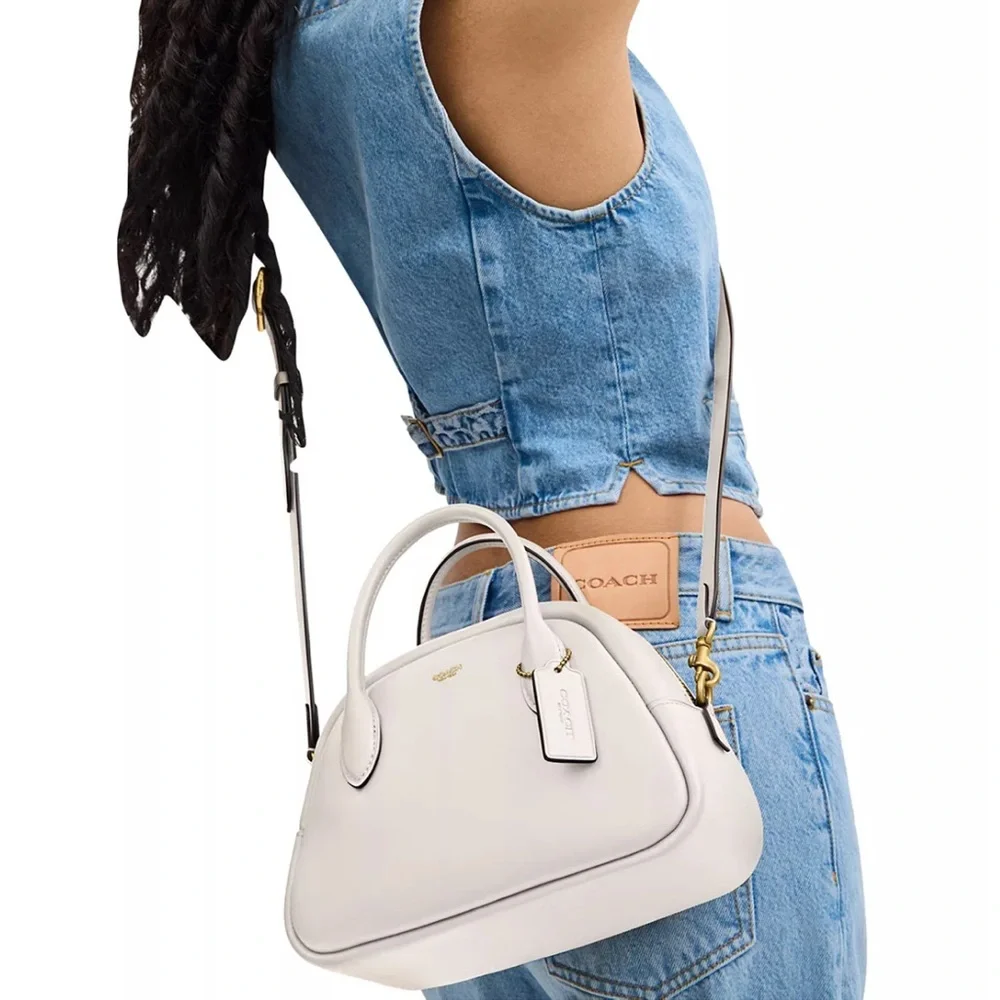 Coach NWT Borough Leather Bowling Bag - Picture 7 of 13
